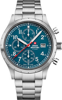 Часы Swiss Military Field Chronograph SM34117.02